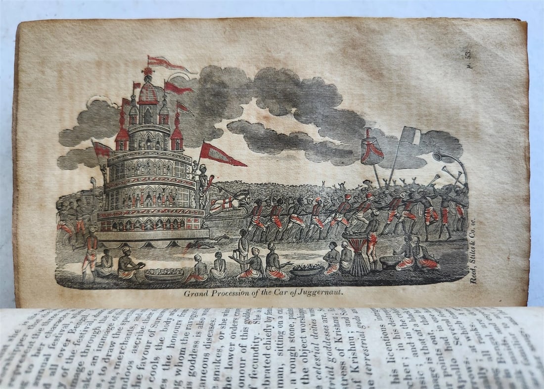 1823 RELIGIONS & RELIGIOUS CEREMONIES of ALL NATIONS antique ILLUSTRATED - 14