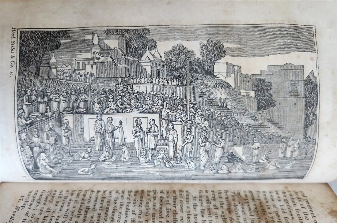 1823 RELIGIONS & RELIGIOUS CEREMONIES of ALL NATIONS antique ILLUSTRATED - 15