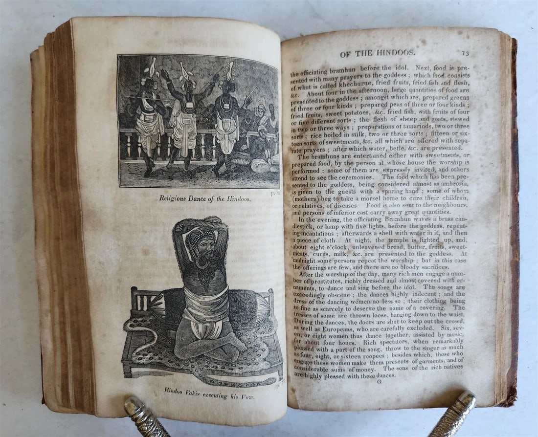 1823 RELIGIONS & RELIGIOUS CEREMONIES of ALL NATIONS antique ILLUSTRATED - 17