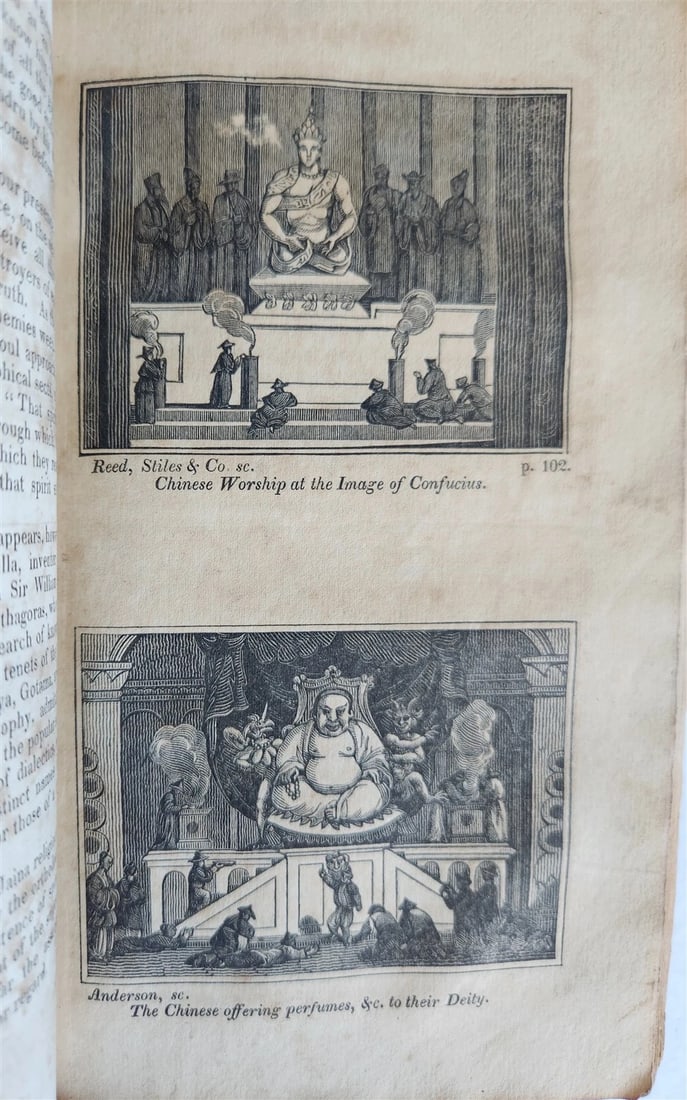 1823 RELIGIONS & RELIGIOUS CEREMONIES of ALL NATIONS antique ILLUSTRATED - 18