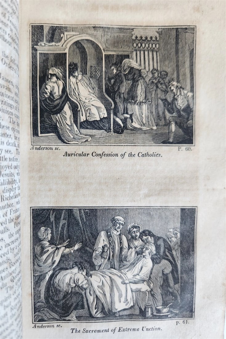 1823 RELIGIONS & RELIGIOUS CEREMONIES of ALL NATIONS antique ILLUSTRATED - 4