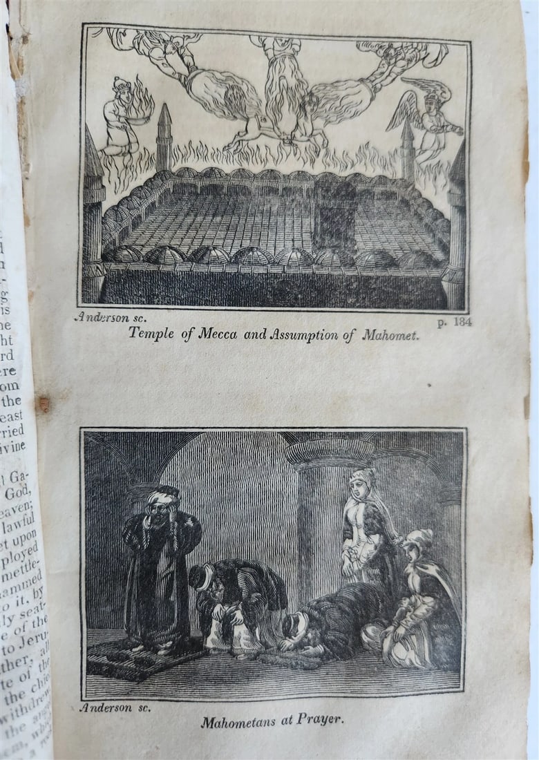 1823 RELIGIONS & RELIGIOUS CEREMONIES of ALL NATIONS antique ILLUSTRATED - 9