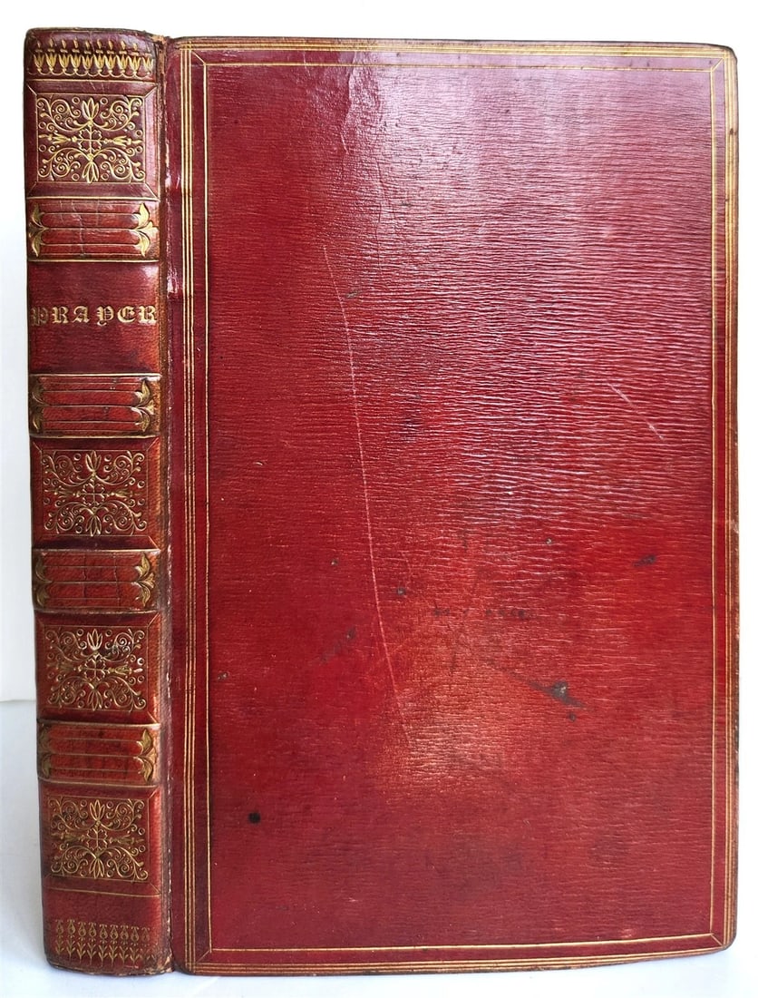 1807 BOOK of COMMON PRAYER ILLUSTRATED w/ PSALMS of DAVID antique in ENGLISH (1 of 8)