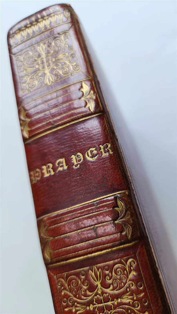 1807 BOOK of COMMON PRAYER ILLUSTRATED w/ PSALMS of DAVID antique in ENGLISH - 8