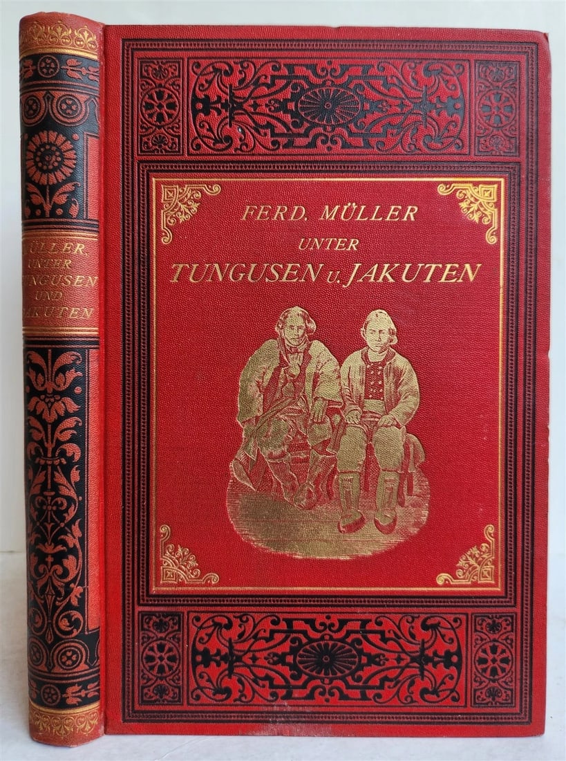 1882 IMPERIAL RUSSIAN EXPEDITION to TUNGUS & YAKUTS ILLUSTRATED Siberia antique (1 of 6)