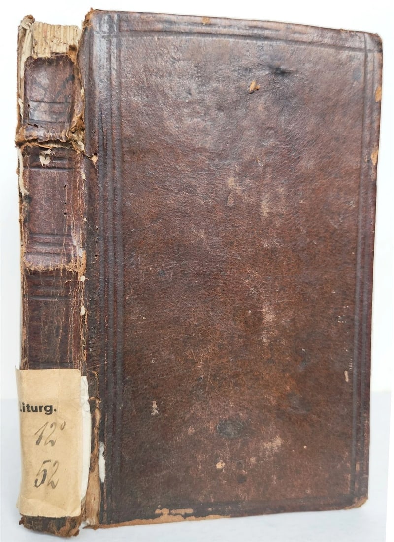 1707 MISSAL antique ILLUSTRATED w/ 20 FOLDING PLATES in GERMAN - 3