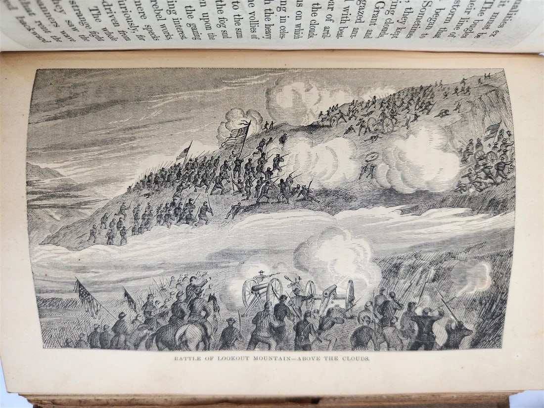 1865 GRANT & SHERMAN their CAMPAIGNS & GENERALS by Headley antique ILLUSTRATED - 14