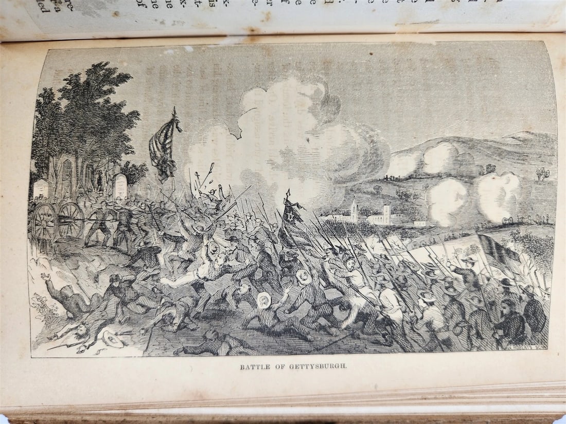 1865 GRANT & SHERMAN their CAMPAIGNS & GENERALS by Headley antique ILLUSTRATED - 15