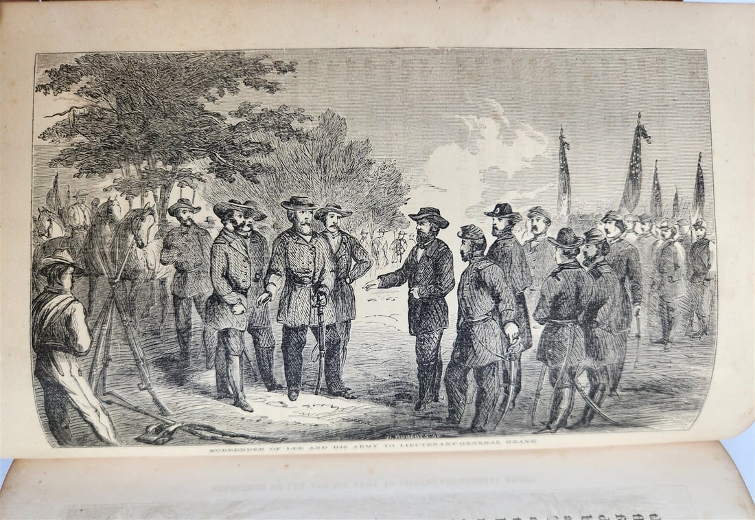 1865 GRANT & SHERMAN their CAMPAIGNS & GENERALS by Headley antique ILLUSTRATED - 7