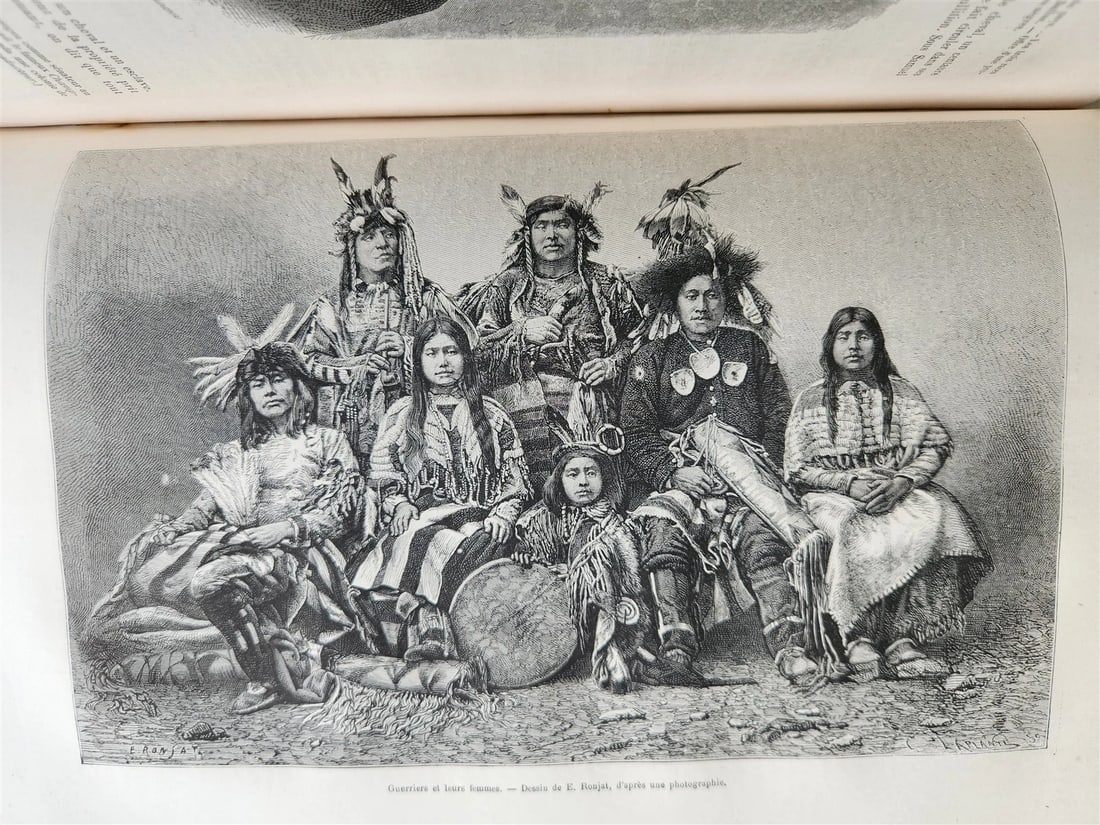1876 HISTORY VOYAGES ILLUSTRATED antique USA CHINA AFRICA TAHITI TURKEY ARMENIA - 16