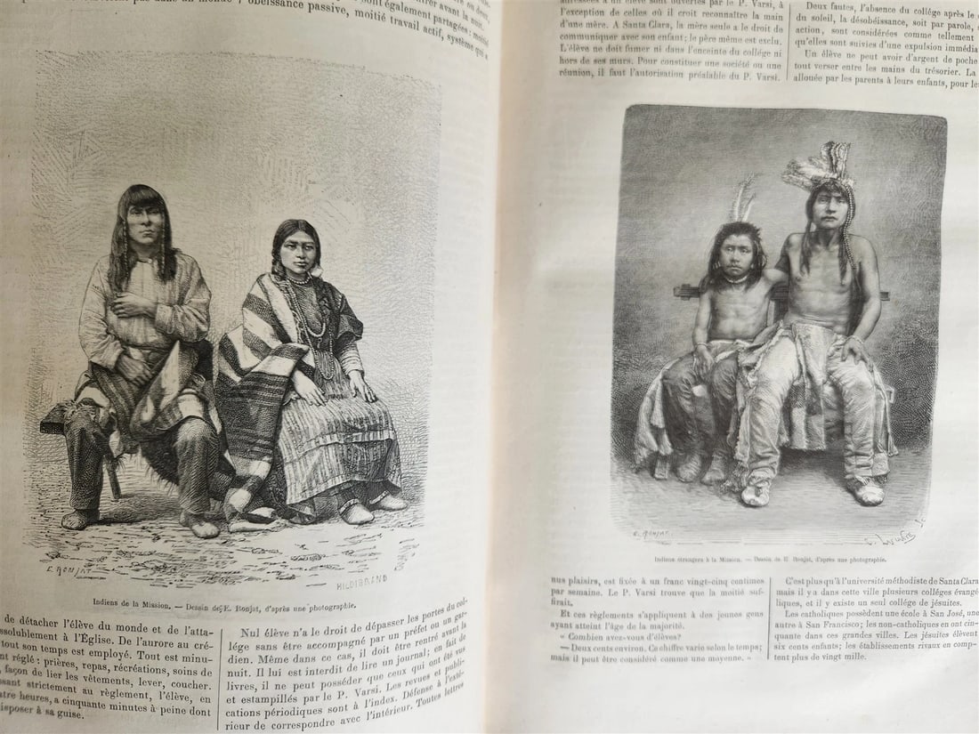 1876 HISTORY VOYAGES ILLUSTRATED antique USA CHINA AFRICA TAHITI TURKEY ARMENIA - 19
