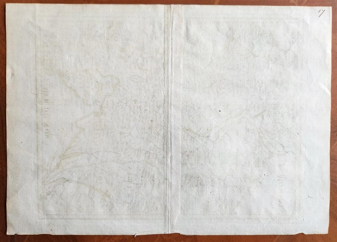 1756 MAP OF RUSSIA antique LA MOSCOVIE - 2