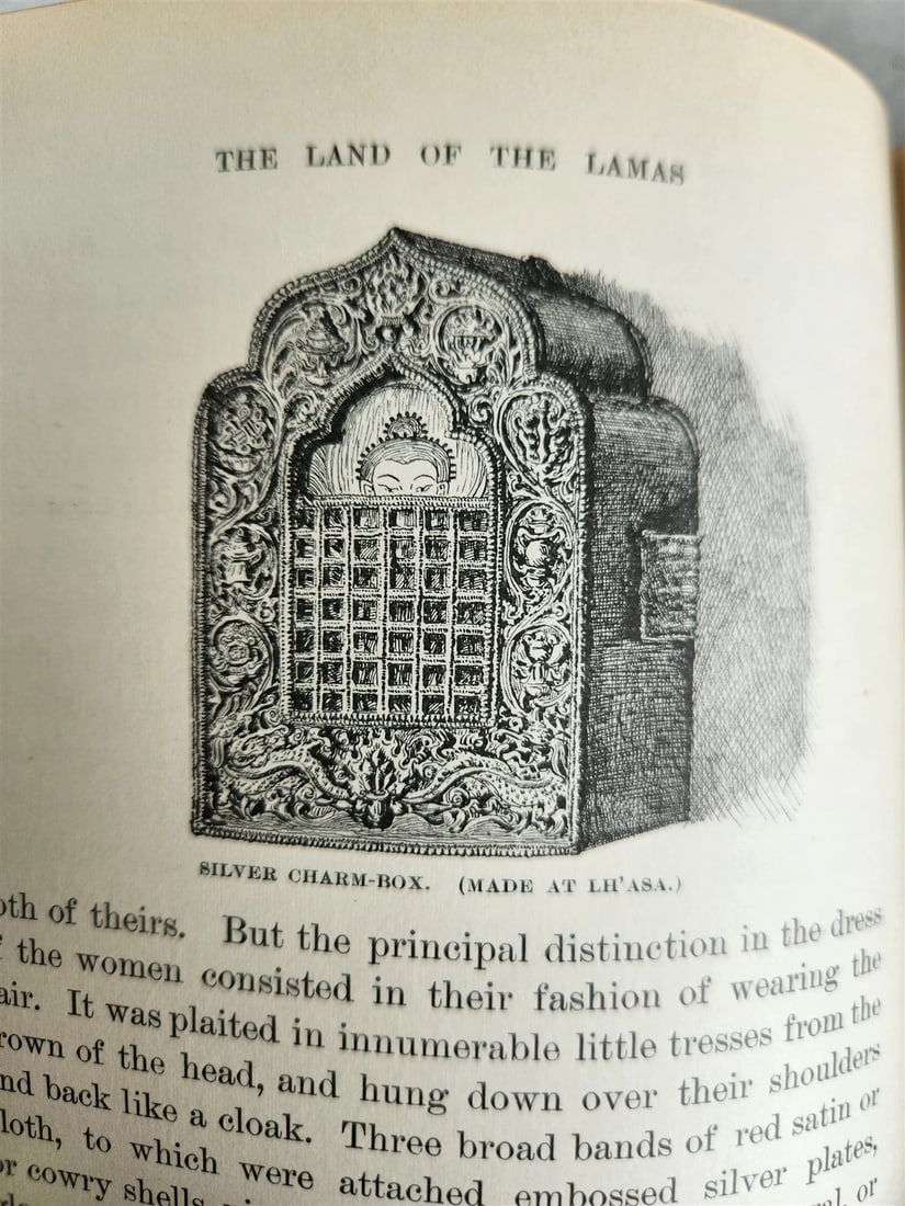 1891 LAND of LAMAS antique ILLUSTRATED Journey Through China Mongolia & Tibet - 18