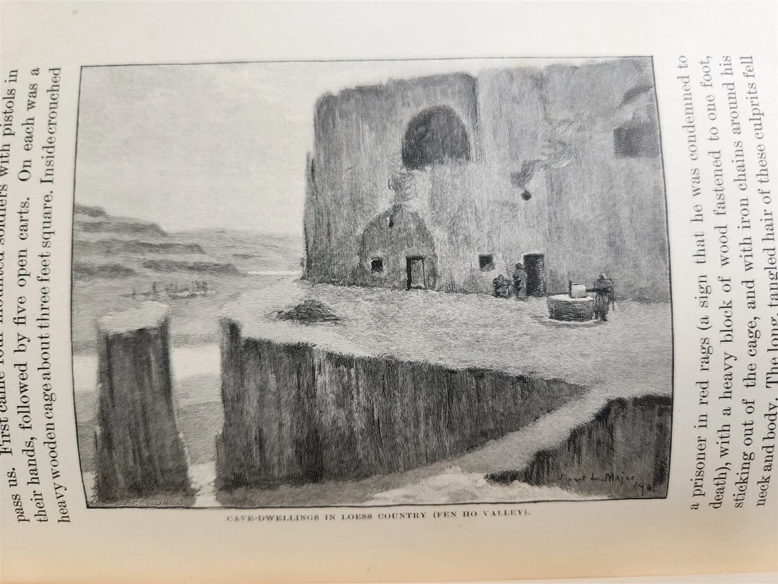 1891 LAND of LAMAS antique ILLUSTRATED Journey Through China Mongolia & Tibet - 19