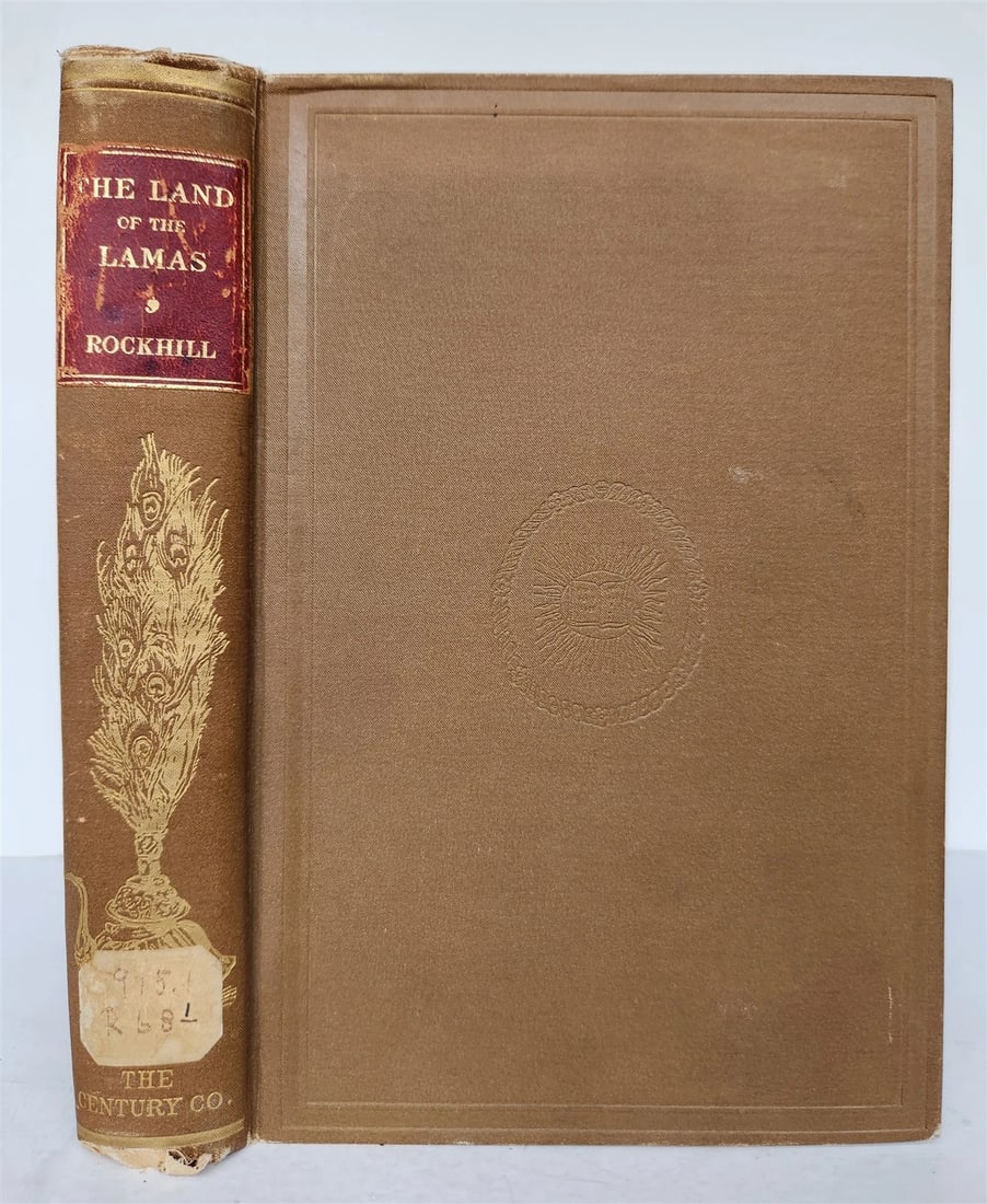 1891 LAND of LAMAS antique ILLUSTRATED Journey Through China Mongolia & Tibet - 2