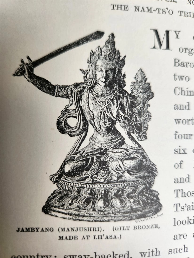 1891 LAND of LAMAS antique ILLUSTRATED Journey Through China Mongolia & Tibet - 6
