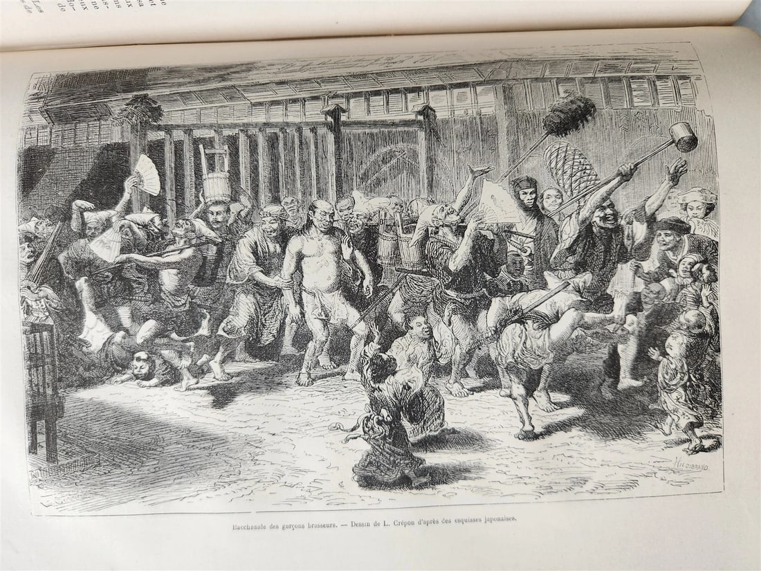 1869 HISTORY VOYAGES ILLUSTRATED antique NEW ZEALAND CEYLON SRI LANKA INDIA USA - 10