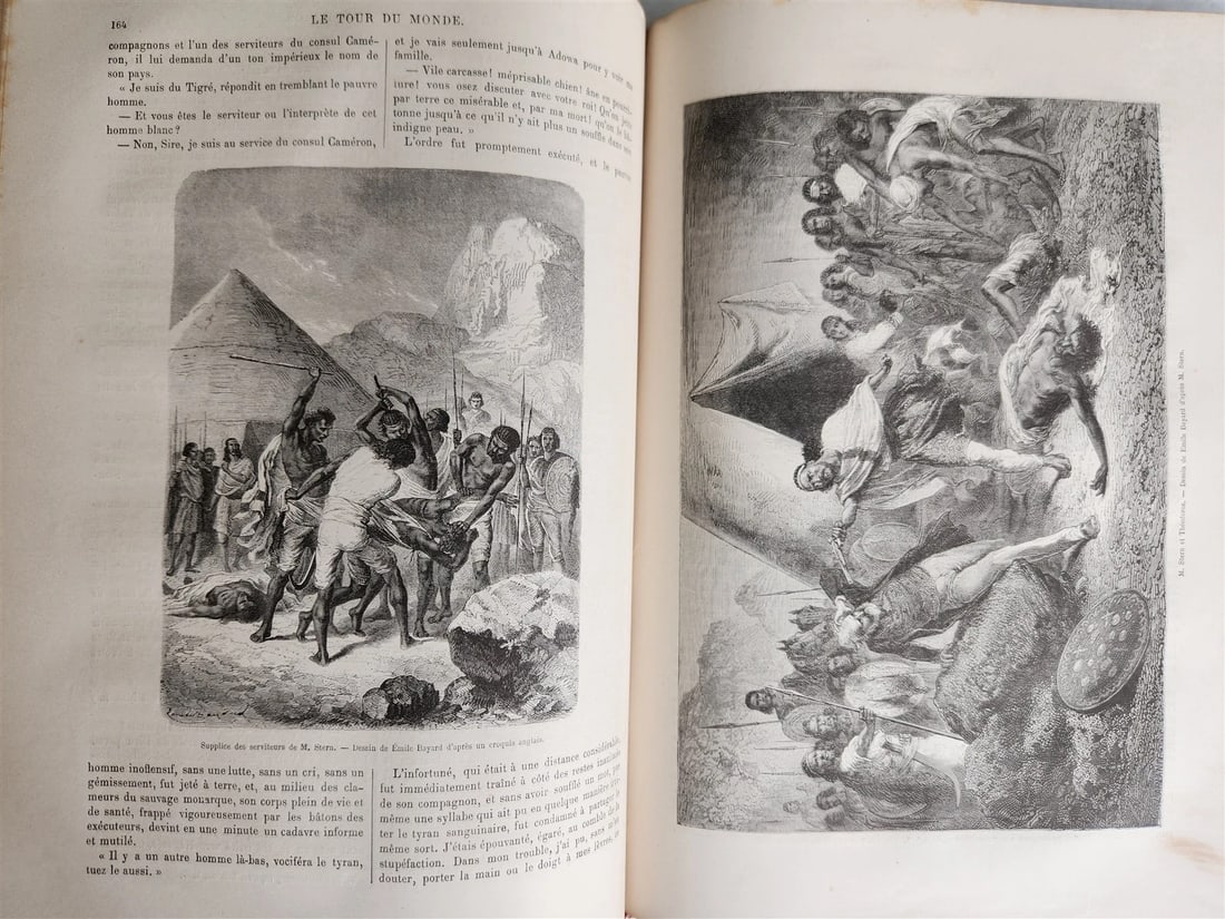 1869 HISTORY VOYAGES ILLUSTRATED antique NEW ZEALAND CEYLON SRI LANKA INDIA USA - 14