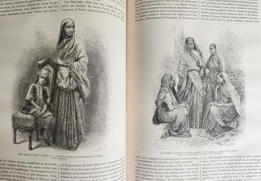 1869 HISTORY VOYAGES ILLUSTRATED antique NEW ZEALAND CEYLON SRI LANKA INDIA USA - 20