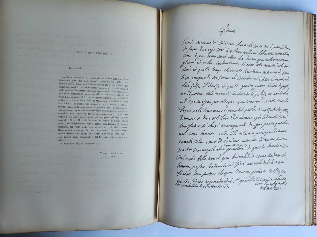 1883 HOUSE of SAVOY AUTOGRAPHA antique LTD EDITION illustrated CASA di SAVOIA - 15