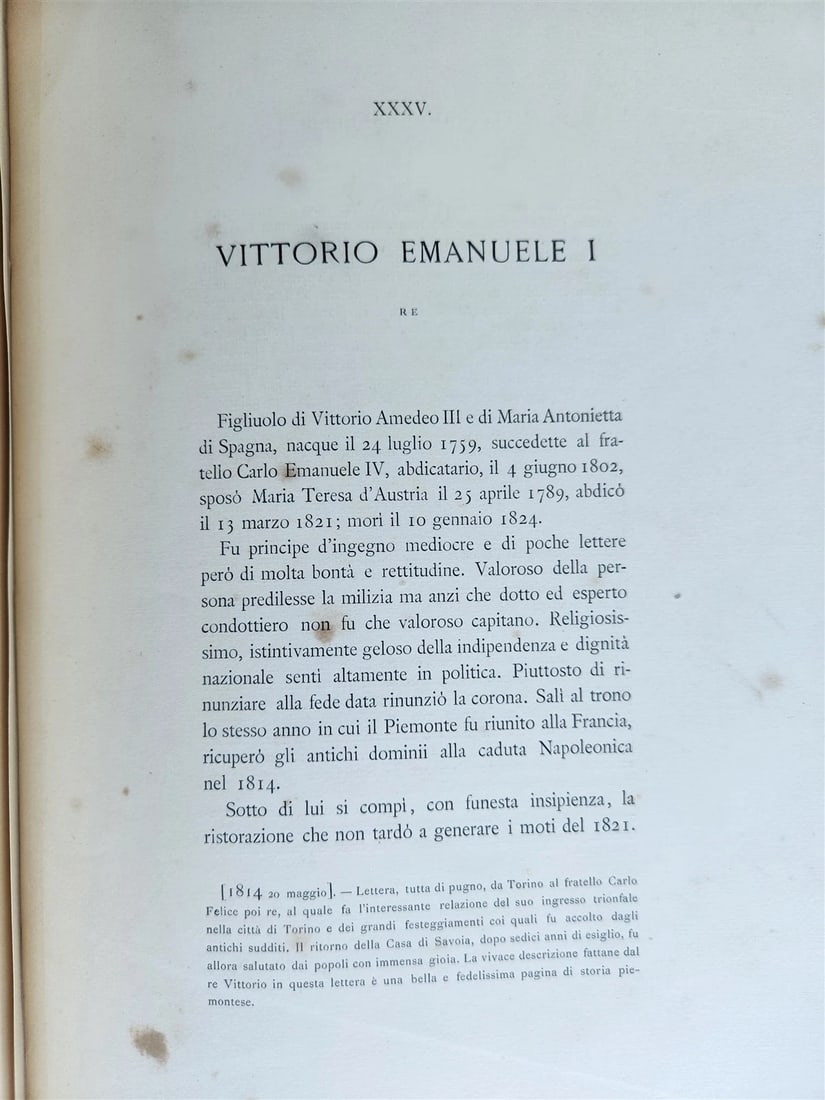 1883 HOUSE of SAVOY AUTOGRAPHA antique LTD EDITION illustrated CASA di SAVOIA - 9