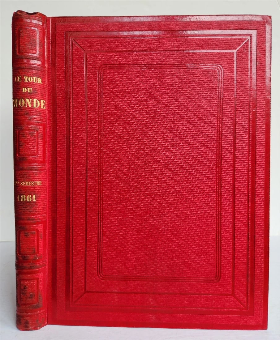 1861 HISTORY VOYAGES ILLUSTRATED antique CENTRAL ASIA AFGHANISTAN BRAZIL RUSSIA - 2