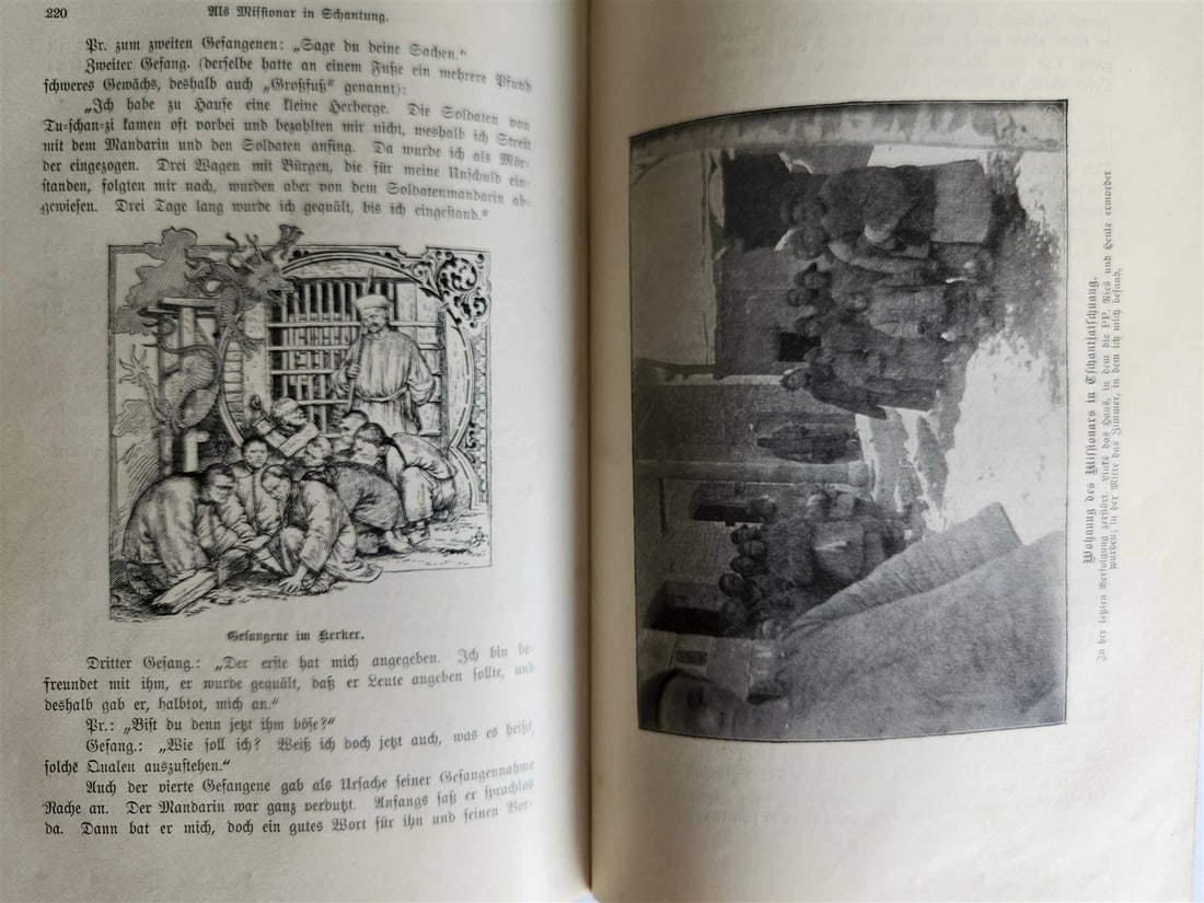 1902 CHINA IN HOMELAND of CONFUCIUS in GERMAN antique ILLUSTRATED - 10