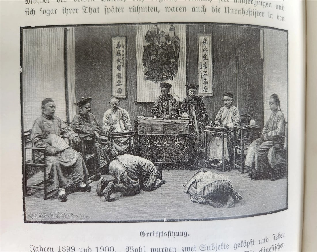 1902 CHINA IN HOMELAND of CONFUCIUS in GERMAN antique ILLUSTRATED - 11
