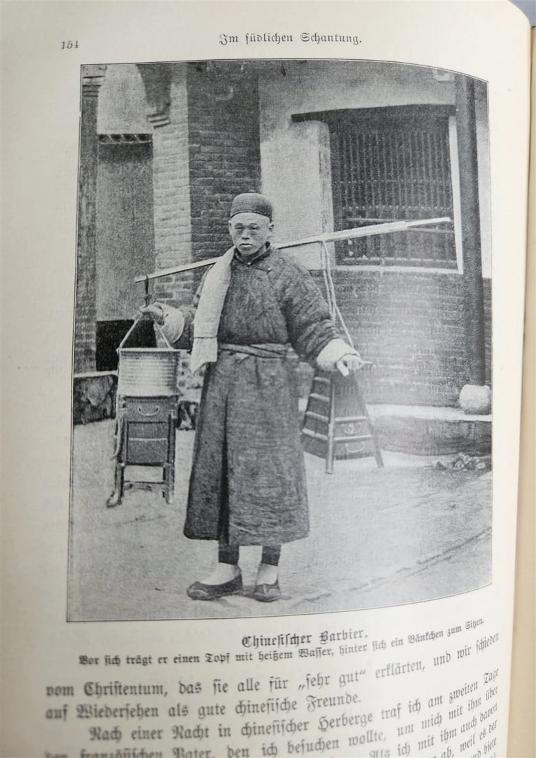 1902 CHINA IN HOMELAND of CONFUCIUS in GERMAN antique ILLUSTRATED - 18