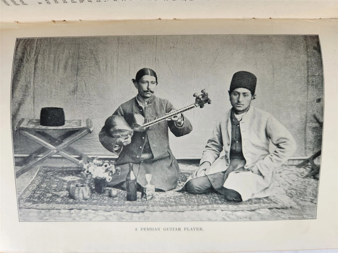 1898 THROUGH PERSIA on a SIDE-SADDLE by ELLA C. SYKES antique ILLUSTRATED - 13