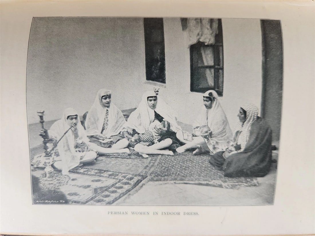 1898 THROUGH PERSIA on a SIDE-SADDLE by ELLA C. SYKES antique ILLUSTRATED - 14
