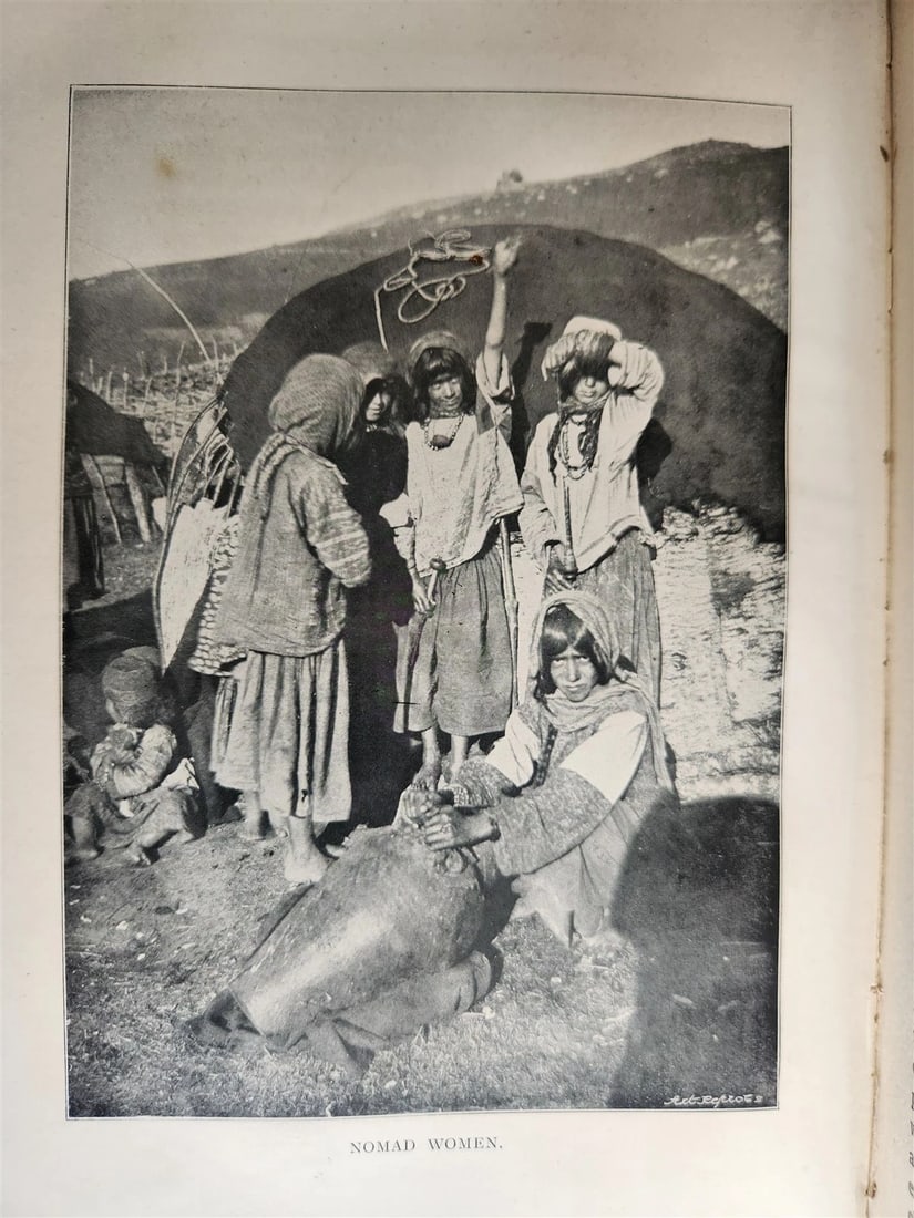 1898 THROUGH PERSIA on a SIDE-SADDLE by ELLA C. SYKES antique ILLUSTRATED - 17