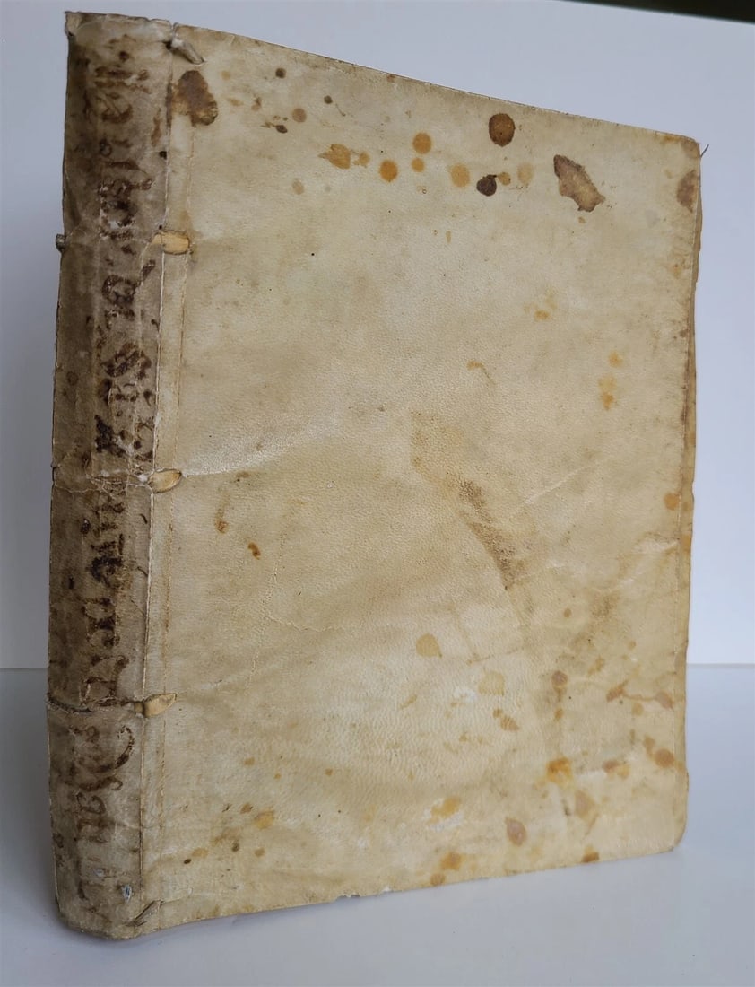 1628 ACCOUNT of CRUSADES AGAINST TURKS by Pierre Matthieu antique VELLUM BINDING - 2