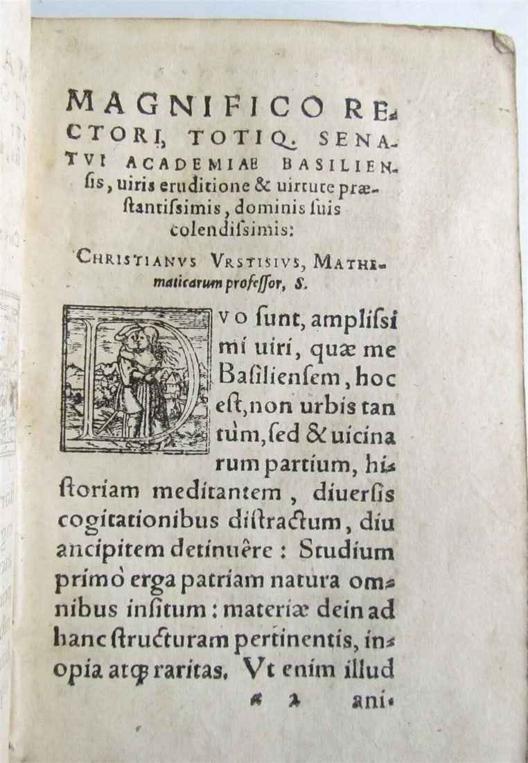 1577 HISTORY of BASEL in LATIN antique 16th CENTURY ILLUSTRATED w/ MAP - 5