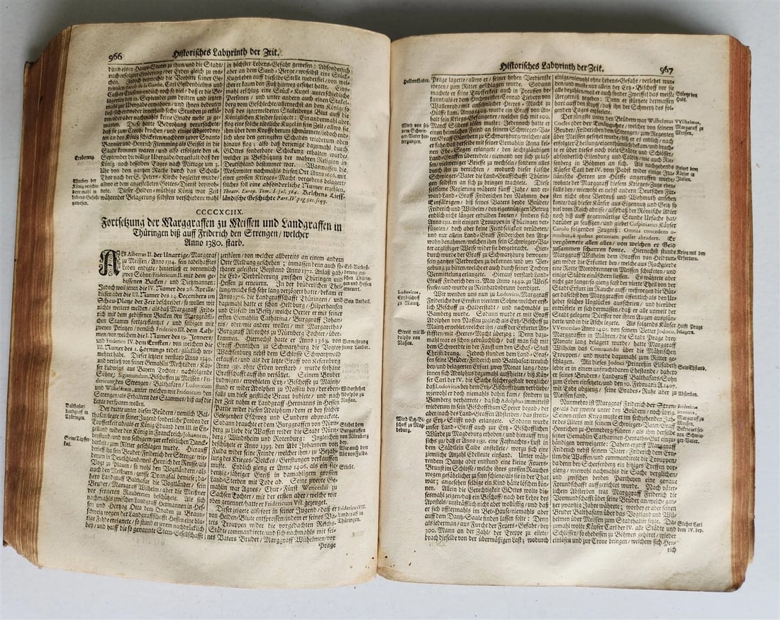 1701 HISTORY of KINGS & GRAND MASTERS of TEUTONIC ORDER antique FOLIO - 5