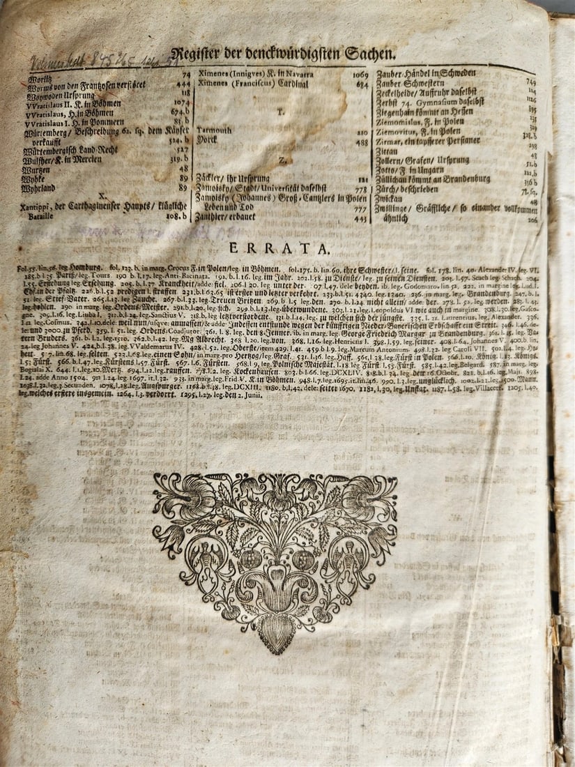 1701 HISTORY of KINGS & GRAND MASTERS of TEUTONIC ORDER antique FOLIO - 7