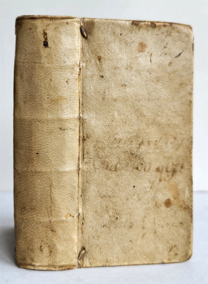 1566 PINDARI OLYMPIA antique Pindarus GREEK & LATIN Poetry VELLUM BINDING (1 of 8)