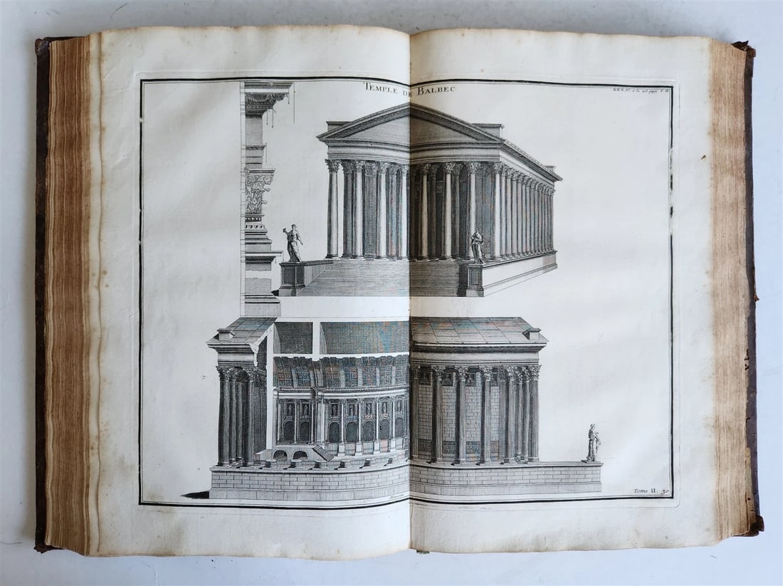 1719 CULTS of ROMANS & GREEKS antique FOLIO RICHLY ILLUSTRATED w/ 104 PLATES - 9