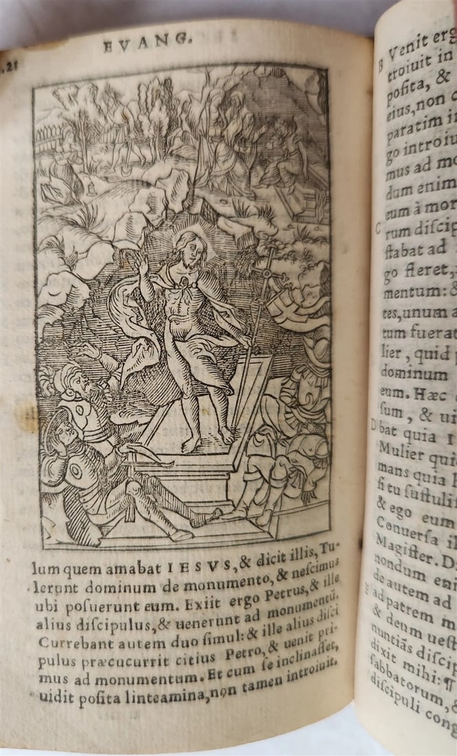 1539 BIBLE in LATIN FULLY ILLUSTRATED antique VELLUM rare 16th CENTURY - 13