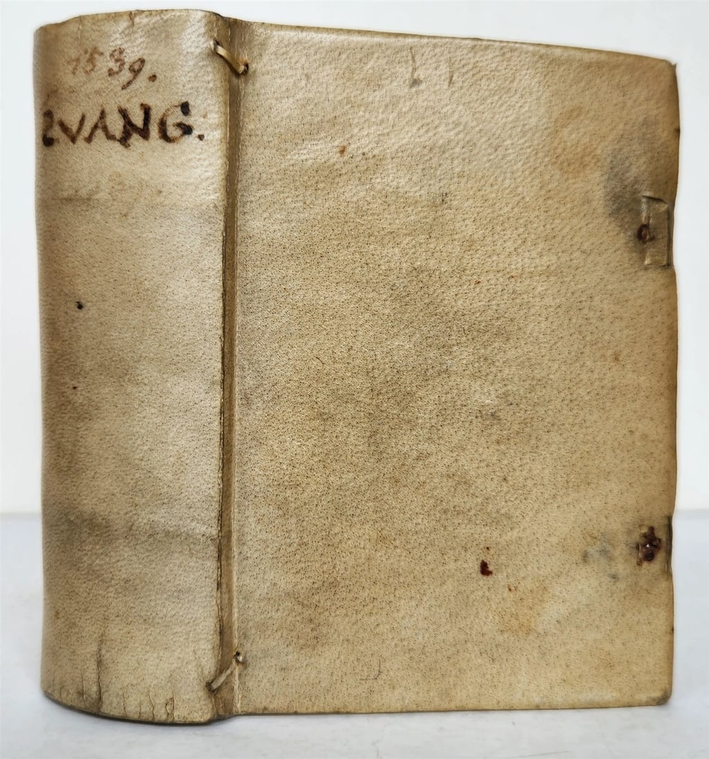 1539 BIBLE in LATIN FULLY ILLUSTRATED antique VELLUM rare 16th CENTURY - 3