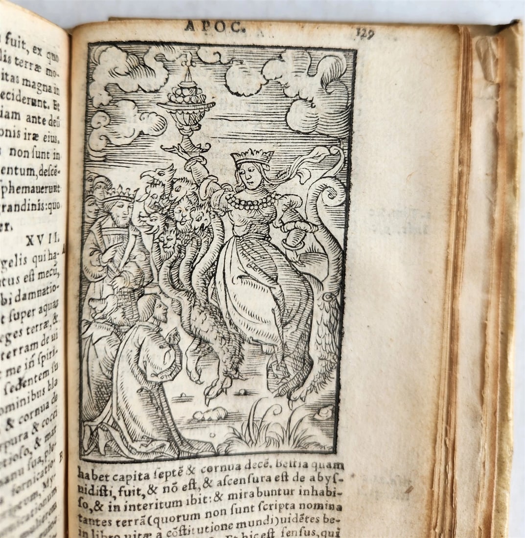 1539 BIBLE in LATIN FULLY ILLUSTRATED antique VELLUM rare 16th CENTURY - 5
