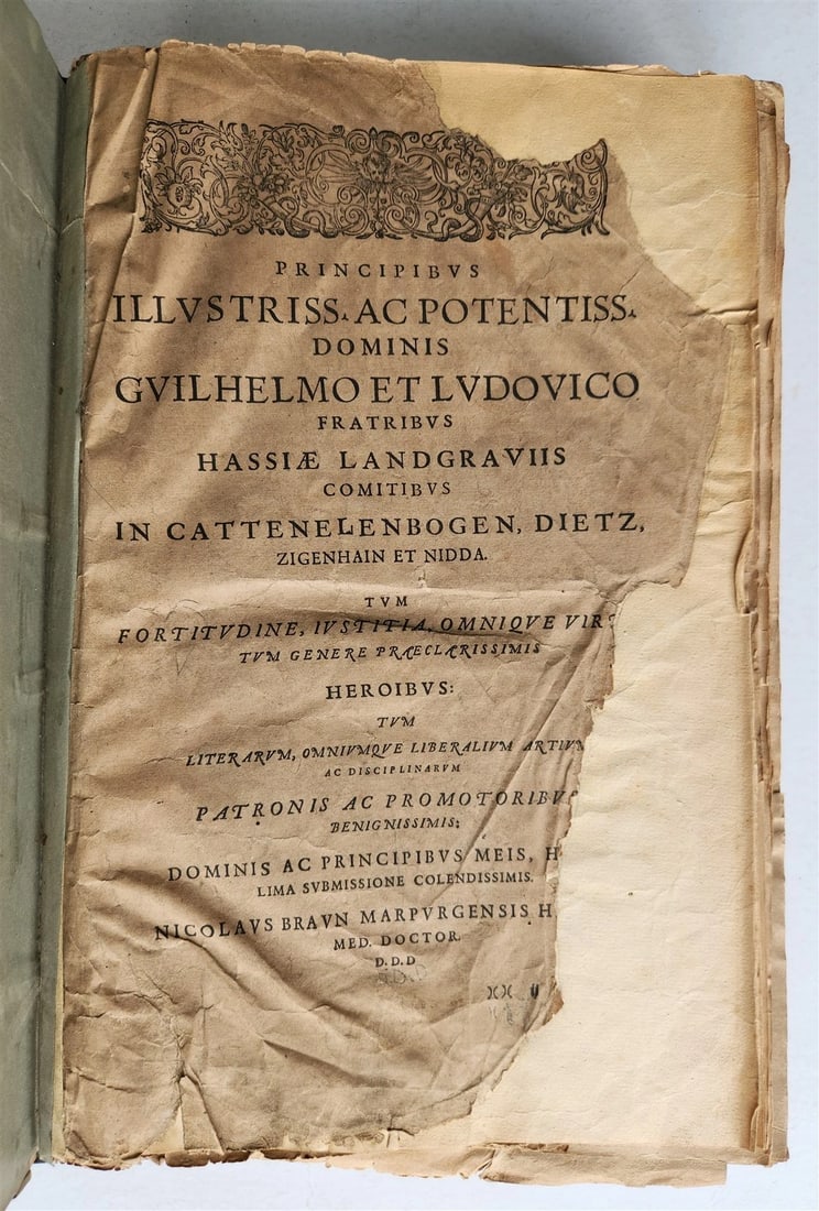 1588 HERBAL BOOK in GERMAN antique ILLUSTRATED Tabernaemontanus - 6