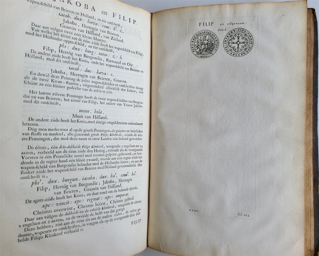 1700 NUMISMATICS of NETHERLANDS antique DE MUNT DER GRAAVEN van HOLLAND - 5