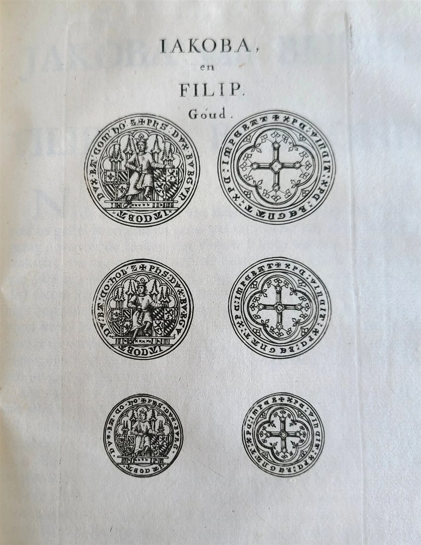 1700 NUMISMATICS of NETHERLANDS antique DE MUNT DER GRAAVEN van HOLLAND - 6