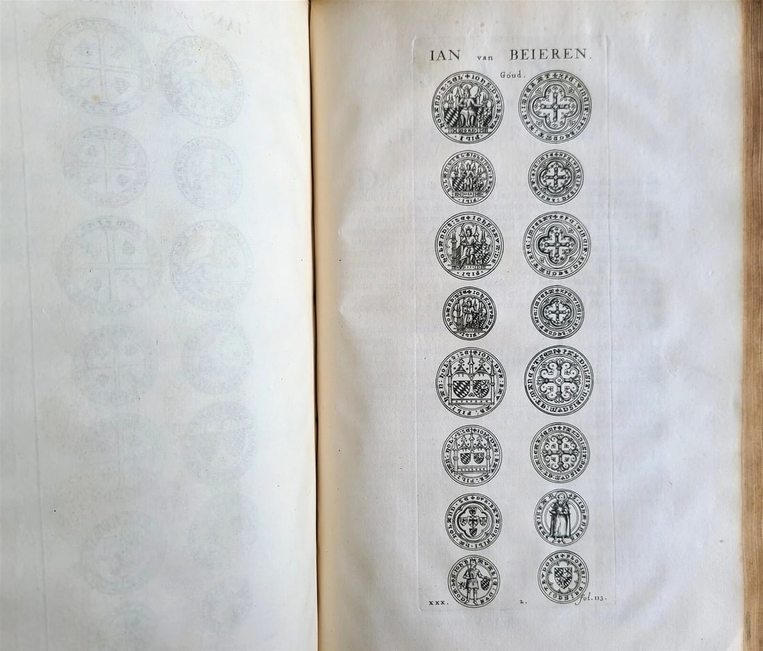 1700 NUMISMATICS of NETHERLANDS antique DE MUNT DER GRAAVEN van HOLLAND - 9