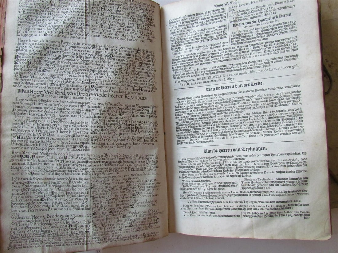 1636 NETHERLANDS HISTORY ILLUSTRATED VELLUM BINDING antique FOLIO - 4