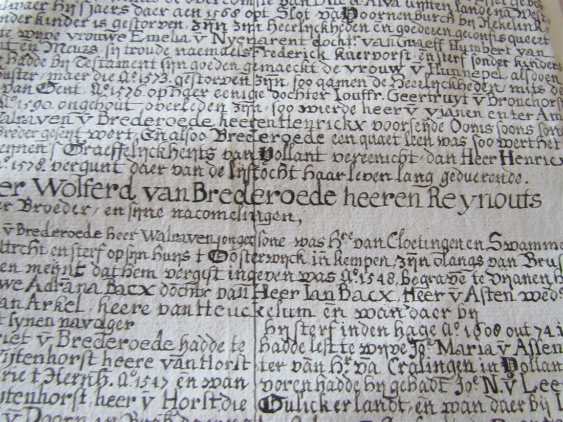 1636 NETHERLANDS HISTORY ILLUSTRATED VELLUM BINDING antique FOLIO - 5