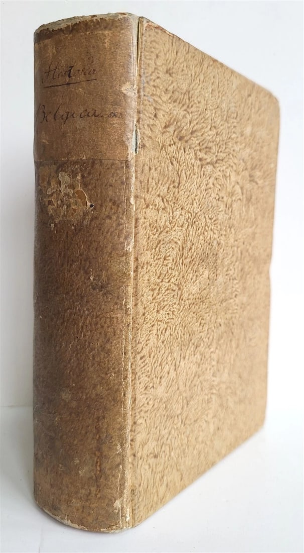 1583 HISTORY of BELGIUM by Philippe GALLE 16th CENTURY antique Historia Belgica - 2