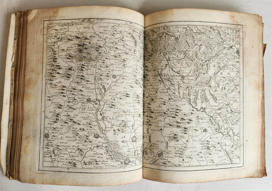 1758 46 MAPS NOUVEAU THEATRE DE GUERRE ATLAS TOPOGRAPHIQUE ET MILITAIRE antique - 7