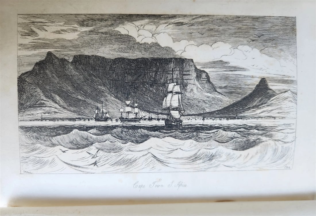 1844 A NARRATIVE of a VISIT to MAURITIUS & SOUTH AFRICA antique ILLUSTRATED - 3